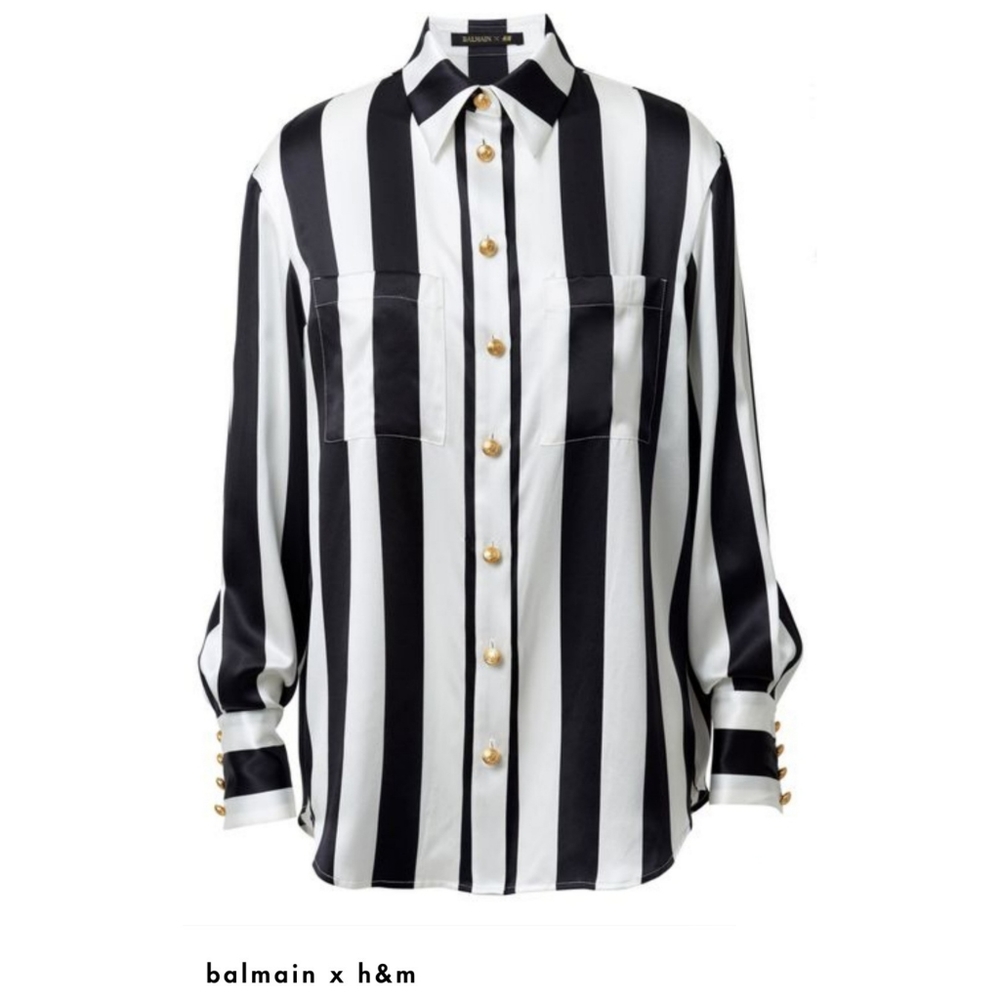 Balmain x H&M Blouse